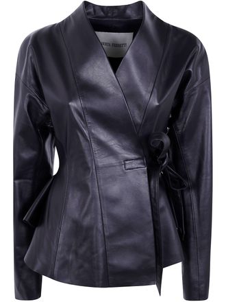 Alberta Ferretti Leather Jacket