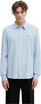Lacoste Heren, Overhemden, Blauw, Maat: XL