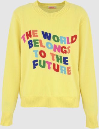 From Future Pull Col Rond Star Yellow