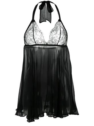 Gilda & Pearl Ava babydoll - Nero