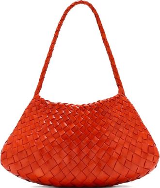 Dragon Diffusion Borsa a spalla Rosanna in pelle - Arancione