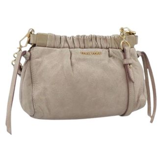 Miu Miu Borsa a spalla Pre-owned - - Pre-owned - Donna - Beige - ONE SIZE