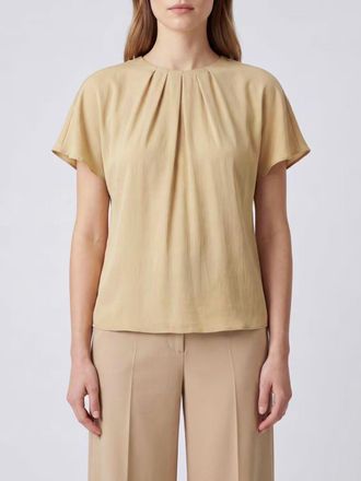 Isabel Marant ISABEL MARANT Blusa Sakine in viscosa a maniche corte con girocollo