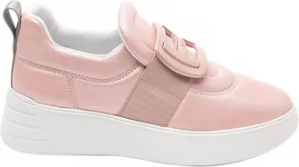 Hogan Womens Rebel Sneakers In Pink