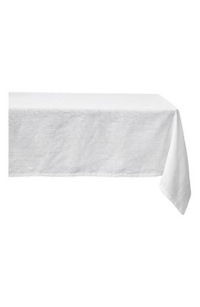 Juliska Berry Scallop Linen Tablecloth in White at Nordstrom