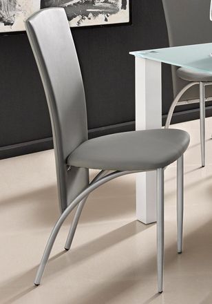 Inosign Esszimmerstuhl »Nico« (Set) 2 Stk.Bezug in Kunstleder, Metallgestell