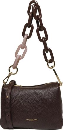 My Best Bags Firenze Reflex Dollaro - Dames - Tassen - Bruin - Maat: ONE Size Leer