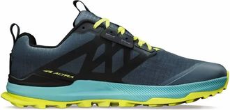 Altra Mens Lone Peak 8 Running Shoes In Black/green