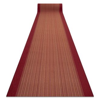 RugsX Rugsx - Alfombra De Pasillo Con Refuerzo De Goma Carnaby Anaranjado 100cm Orange 100x1000 Cm