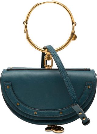 Chlo&eacute; Pre-owned Chloe Mini Calfskin Nile Bracelet Satchel Ladies TEQBRP3VW42XGCK9