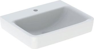 Keramag Keramag - Geberit Renova Plan, lavabo, 55x44 cm, 1 agujero para grifo, sin