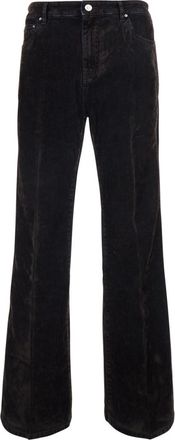 Amiri Dark Brown Bootcut Jeans