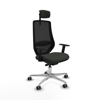 Piqueras y Crespo Silla De Oficina Piqueras Y Crespo Mardos Negra 120 Kg Confort