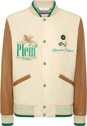 Philipp Plein Bomber Racing Club College - Toni neutri