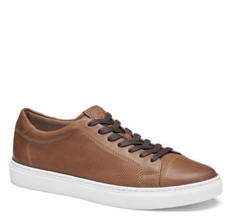 Johnston & Murphy Mens Luther Perfed Lace-to-Toe Sneaker