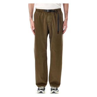 Gramicci Straight Trousers, male, Brown, Size: L G-Pant