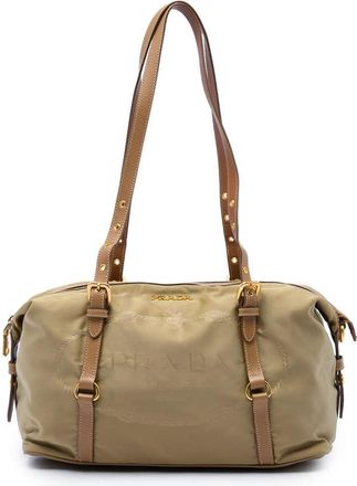 Prada Pre-owned Prada Canvas Canapa Logo Shoulder Bag Unisex LS73WWOLRSLO1QSP