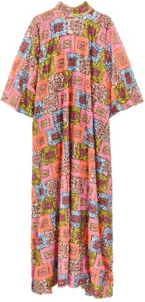Taller Marmo Bermuda Sequin-embellished Chiffon Maxi Kaftan Dress - Multicoloured - One Size