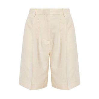 Anine Bing Bryson Shorts - - Shorts - Donna - Beige - M
