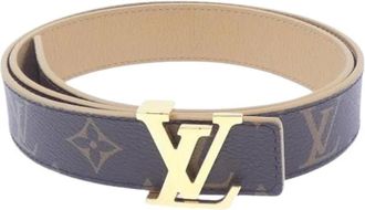 Louis Vuitton Pre-owned Belts, female, Brown, Size: ONE SIZE Pre-owned Monogram Belt