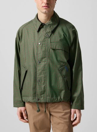 Barbour X Paul Smith Mens Paul Smith x Barbour Transport green gingham jacket