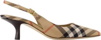 Burberry Schoenen, Dames, Veelkleurig, 36 EU, Dame 55 Pumps
