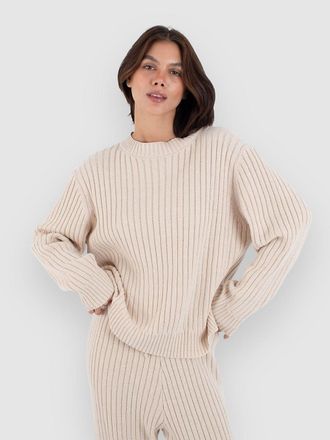 Hurley Hurley Lane Way Rib Knit Maglione bianco