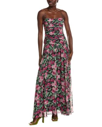Emanuel Ungaro Dylan Printed Maxi Dress