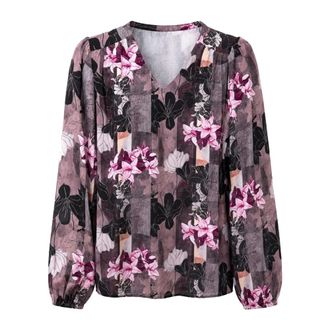 2-Biz Dames, Blouses & Shirts, Veelkleurig, Maat: XL