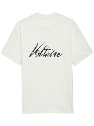 Zadig&Voltaire T-shirt met print - Wit