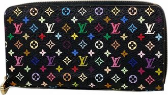 Louis Vuitton Grenade Noir Long Wallet (Bi-Fold) (Pre-Owned)