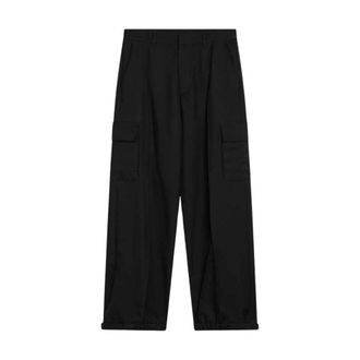 Off-white Wide-leg Cargo Trousers - male - Off White - Wide Trousers - Black - M - Trousers