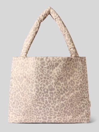 Studio Noos Shopper im Allover-Look Modell Puffy Mom Bag in Beige, Gr&ouml;&szlig;e 1