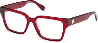 Max & Co. Mo 5179 Zonnebril - Dames - Brillen - Rood - 54 MM - Accessoires