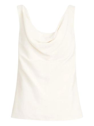 Brunello Cucinelli cowl-neck top - Neutrals