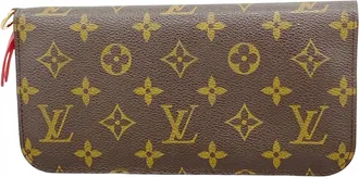 Louis Vuitton Brown Rouge Long Wallet (Bi-Fold) (Pre-Owned)