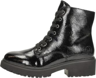 Rieker Veterschoenen Hoog - Heren - Veterlaarzen - Zwart - 43 EU - Schoenen