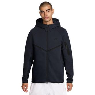 Nike Mens Tech Fleece Full-Zip Windrunner Hoodie - Obsidian/Black Size 3XL