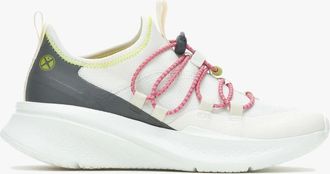 Hush Puppies Womens Hush Puppies SPARK BUNGEE Womens Trainers White - Size: 6