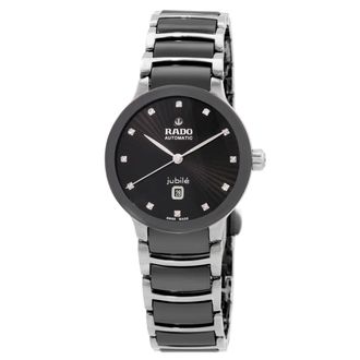 Rado Centrix Automatic Diamond Black Dial Ladies Watch R30020742