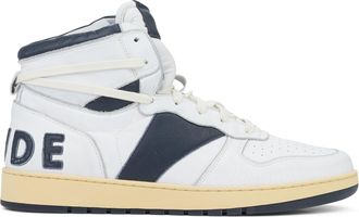 Rhude WHITE RHECESS HIGH SNEAKERS