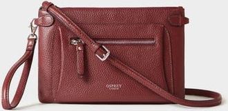 Osprey The Ruby Leather Crossbody Bag in Merlot at Nordstrom