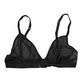 Dolce & Gabbana Soft Cup BH - Dames - BHs - Zwart - S - Nylon - Ondergoed