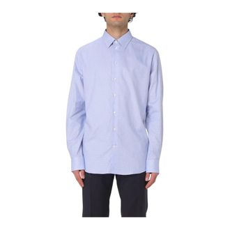 Emporio Armani Patterned Long Sleeve Dress Shirt