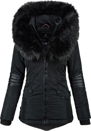 Navahoo Dames Winterjas Nirvana - Warm, Met Luxe Bontkraag & Teddyvoering