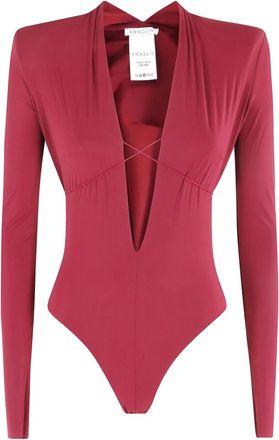 Amazuìn Mujer, Camisetas, Rojo, Talla: ONE Size