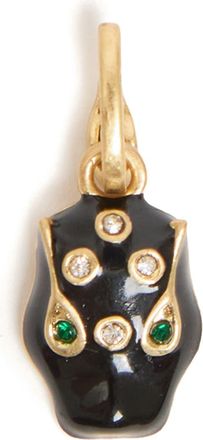 Clare Vivier Le Panther Charm in Black/Gold Multi at Nordstrom