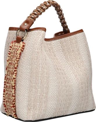 ViaMailBag Tassen, Dames, Beige, ONE Size, Leer, Coral Posh
