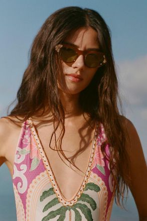 Spitfire Floral Detailing Cat-Eye Readers