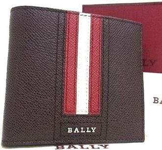 Bally Brown Leather Wallet (Bi-Fold) (Pre-Owned)
